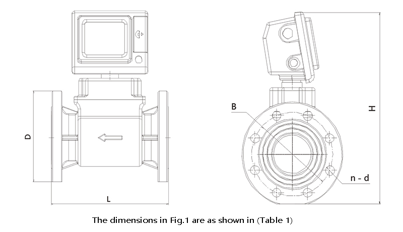 Installation Dimension Diagram