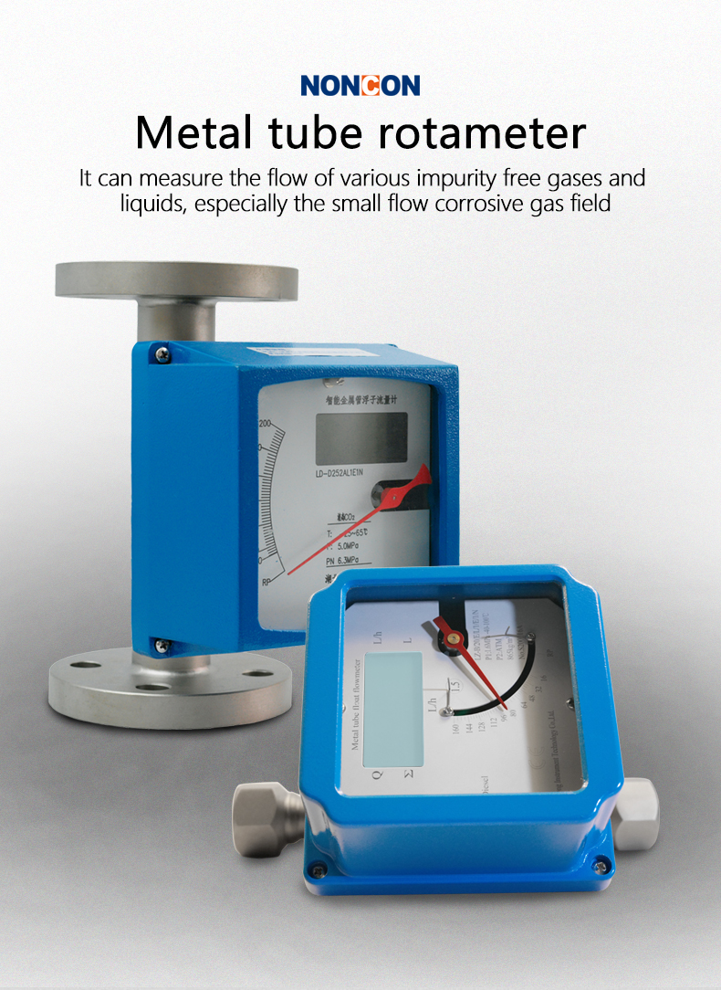 Metal rota meter